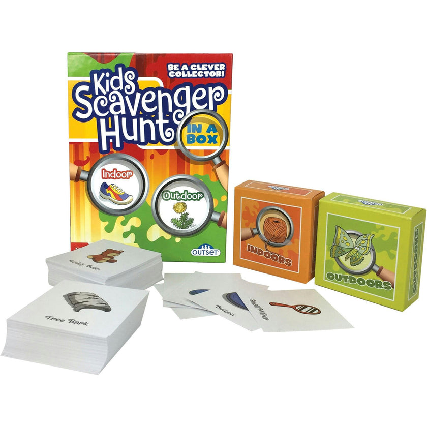 Kids Scavenger Hunt - an Active Game for Indoors or Outdoors
