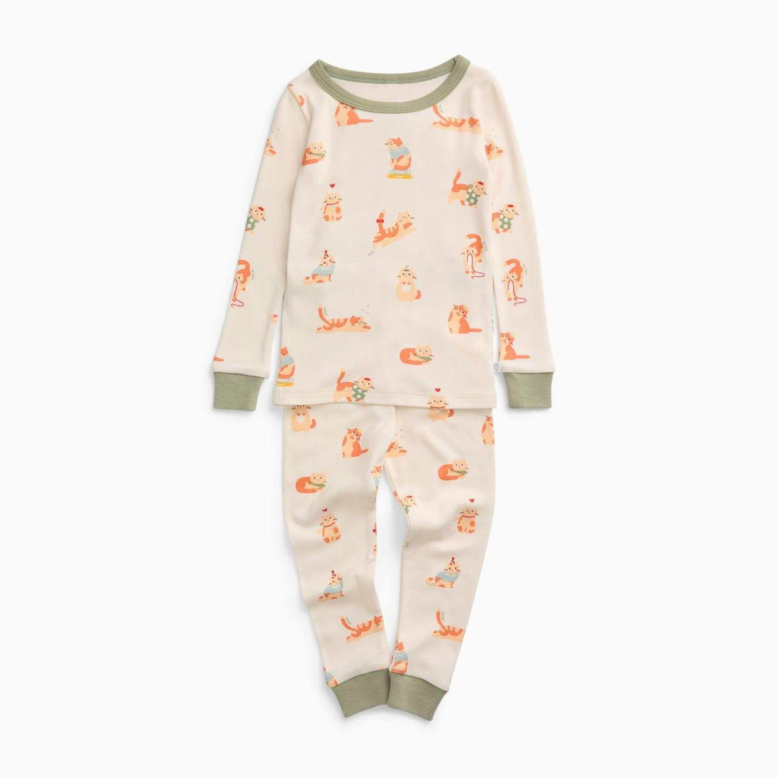 Cat Nap Pajama Set
