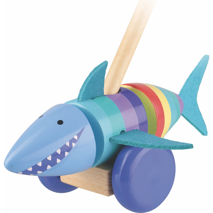 Orange Tree Toys: Push Along: - Wooden Toy