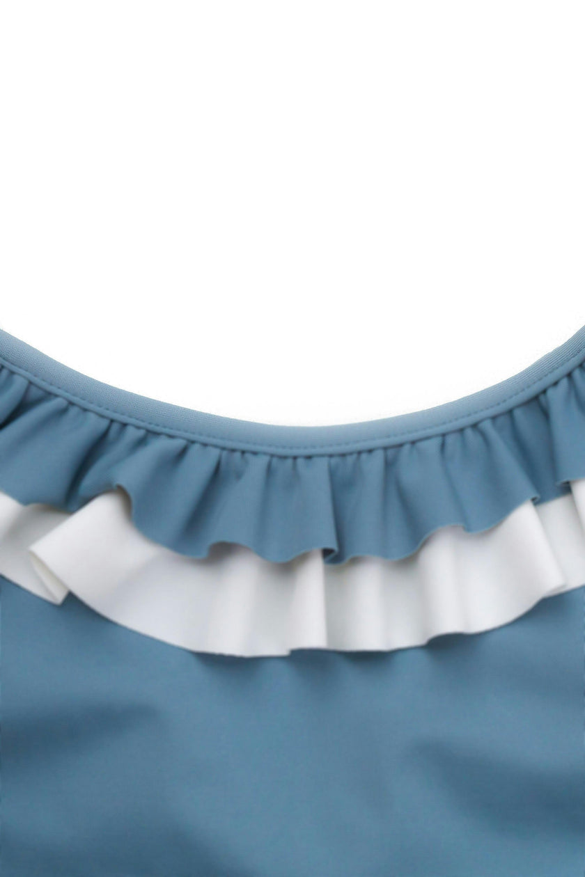 Penelope one piece - Dusty blue