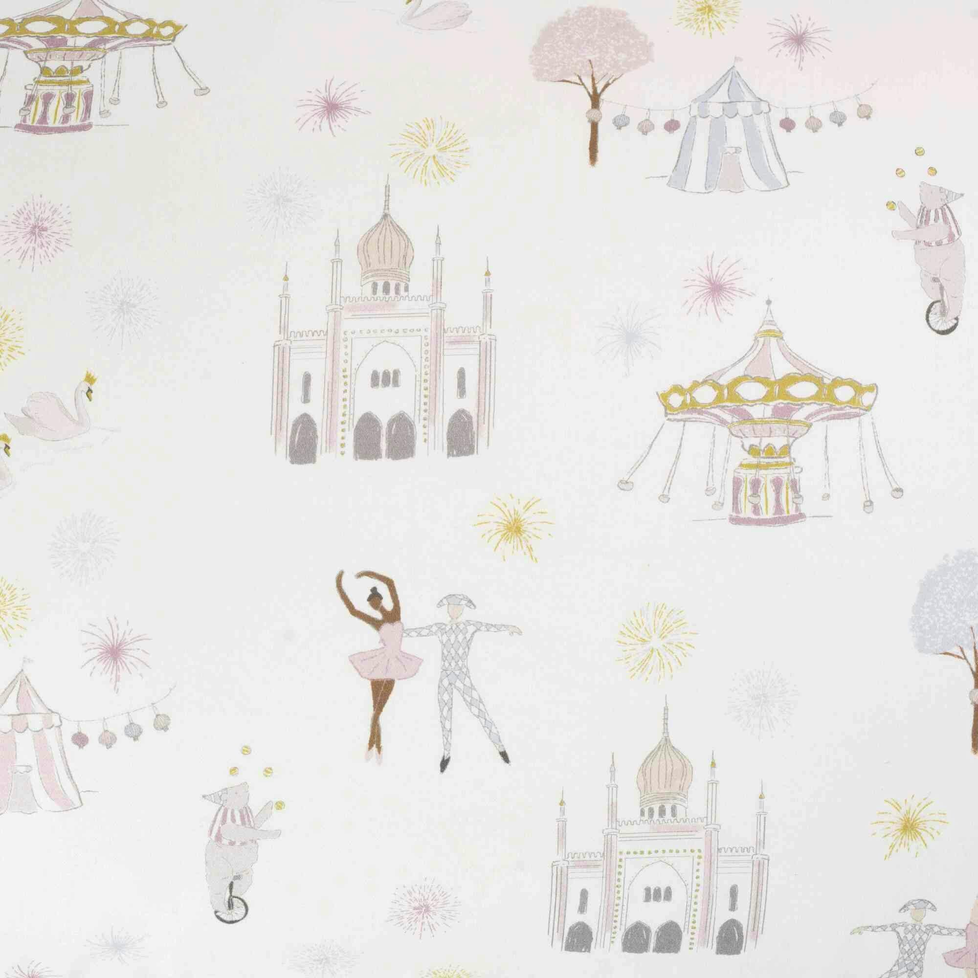Adventures in Wonderland Crib Sheet