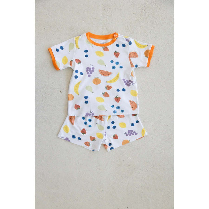 vitamin c orange short set