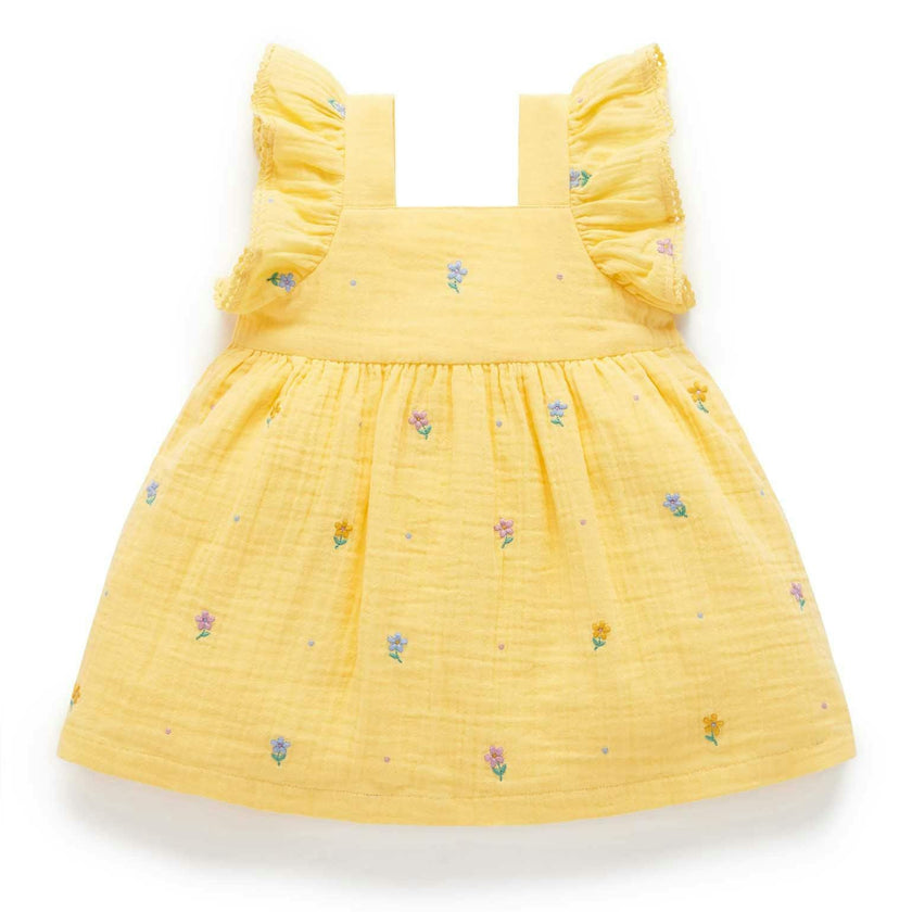 Butterfly Dress Daisy Broderie