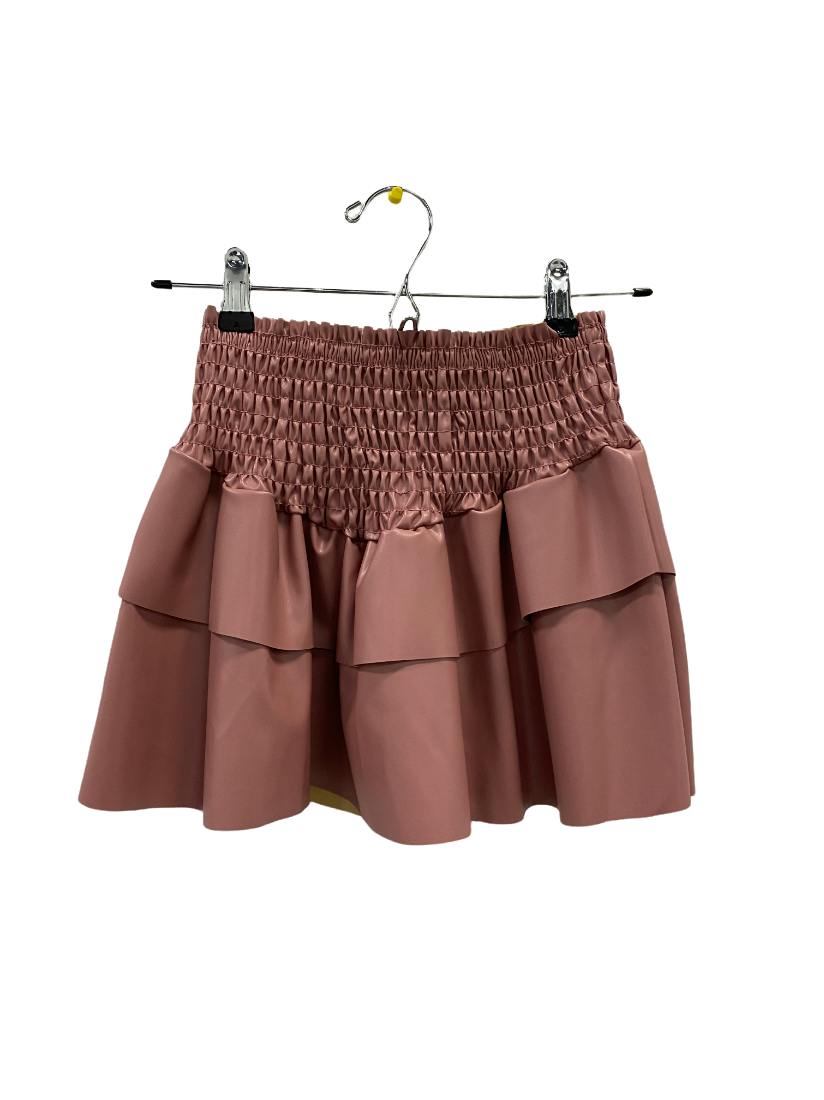 Kids Leather Julia Skirt