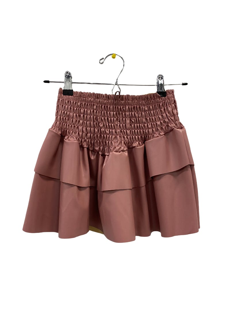 Kids Leather Julia Skirt