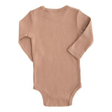 Pink Fawn Long Sleeved Modal Bodysuit