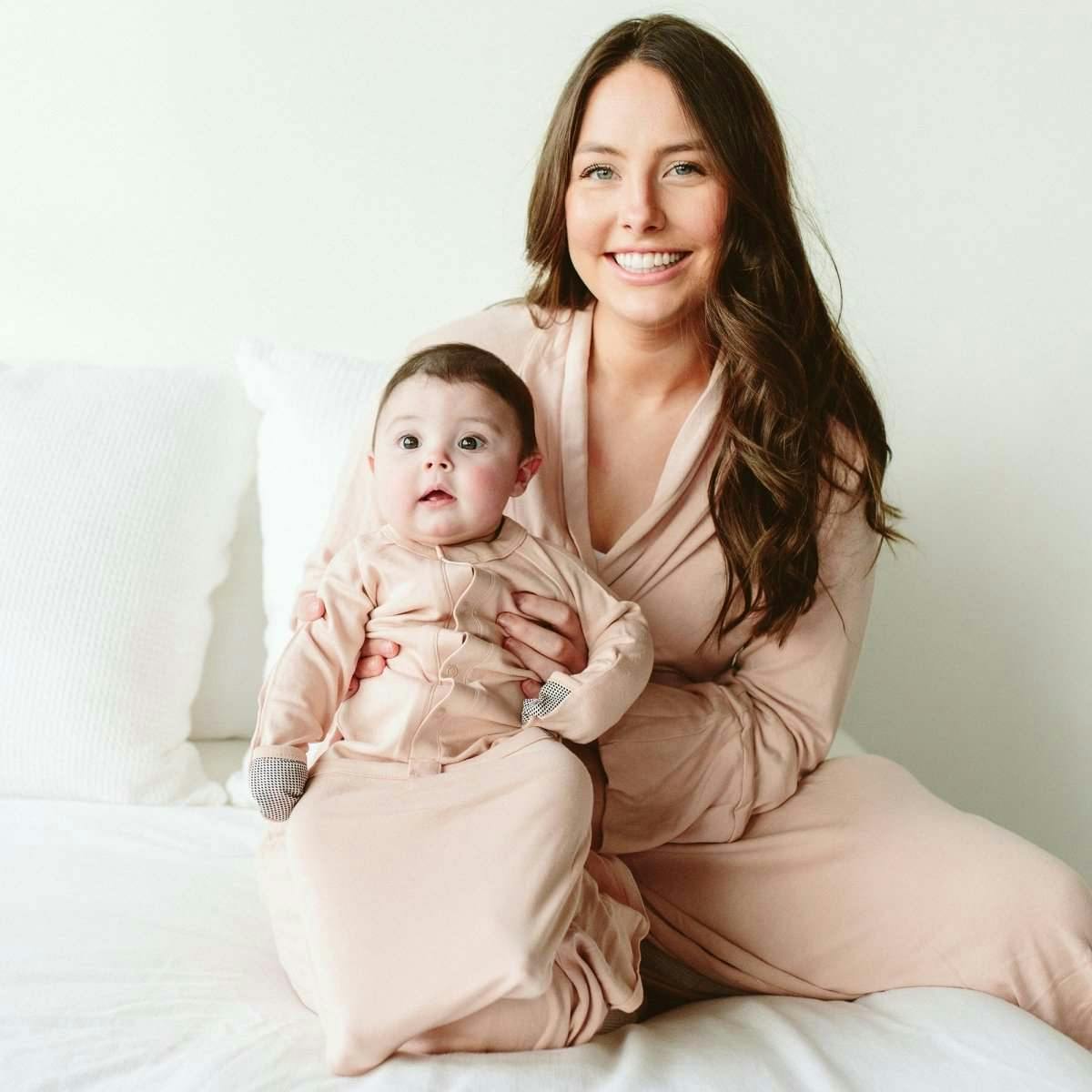 24 HOUR CONVERTIBLE GOWN | ROSE — Bamboo Organic Cotton Blend