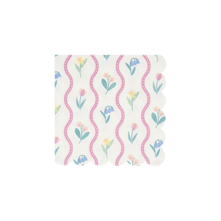 Bloomsbury Floral Pattern Small Napkins