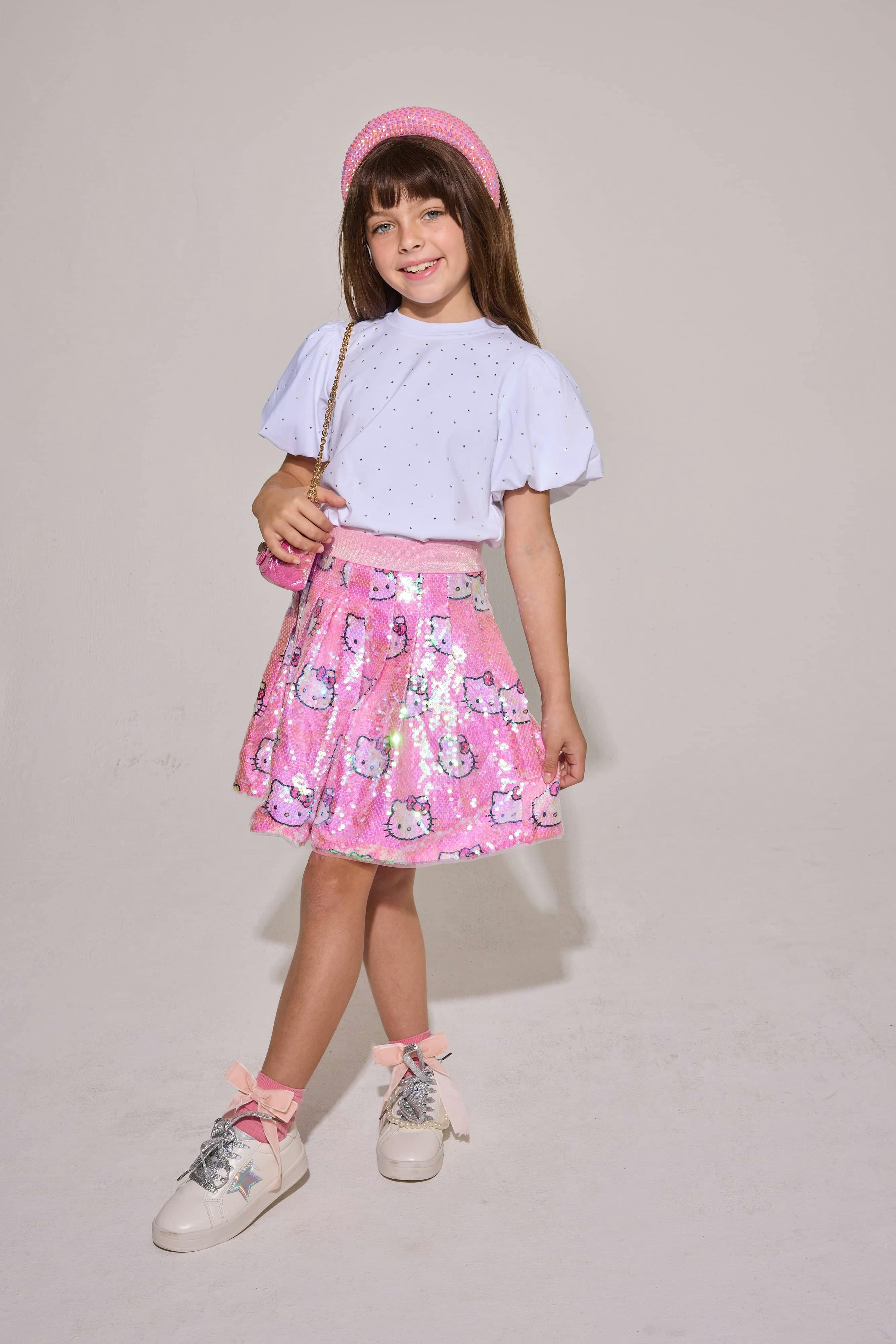 Sequin Hello Kitty® Skater Skirt
