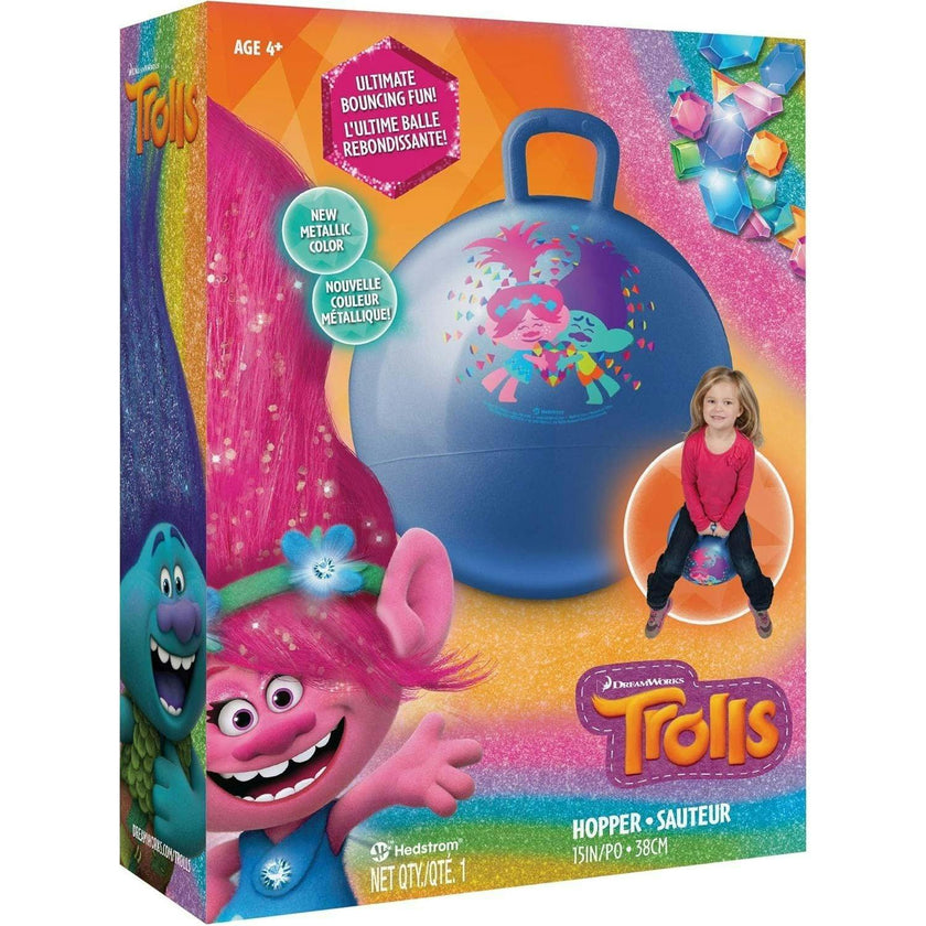 Dreamworks Trolls 15" Hopper Ball for Kids