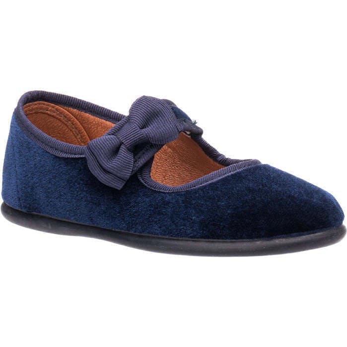 Velvet Bow Mary Jane