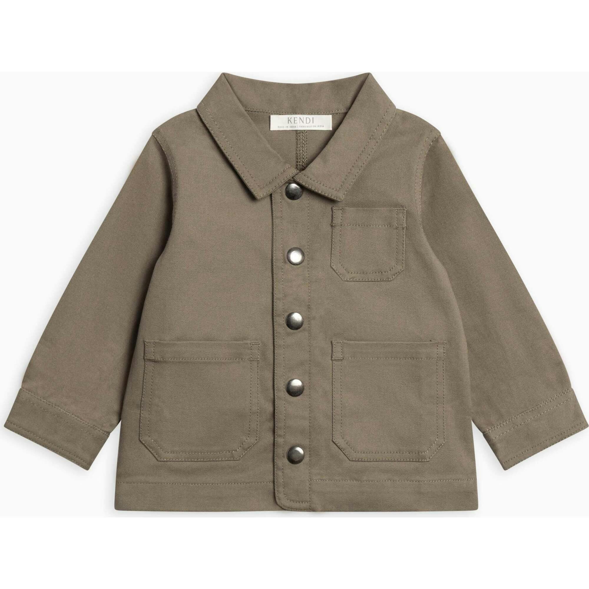 Denver Twill Chore Jacket - Chestnut