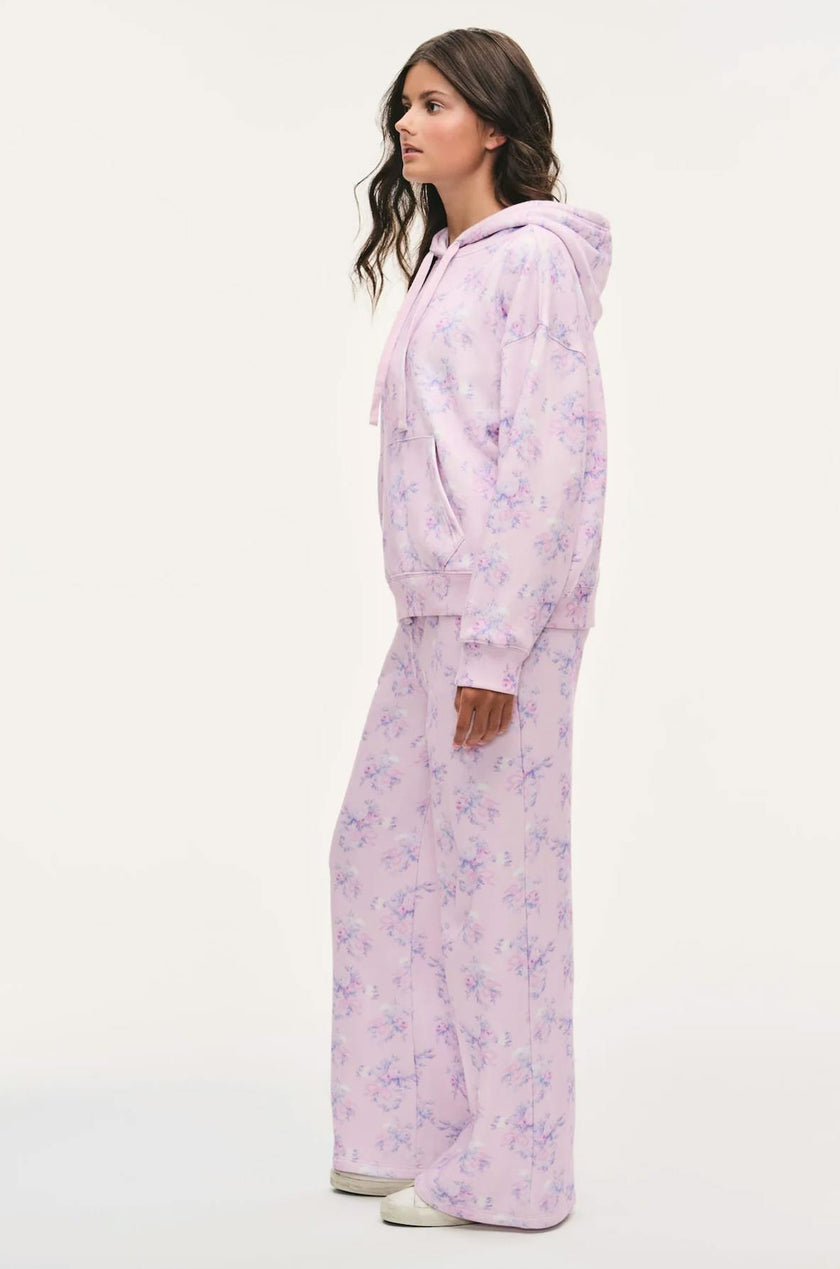 Selbie Tween Sweatpant, Iced Mauve Floral
