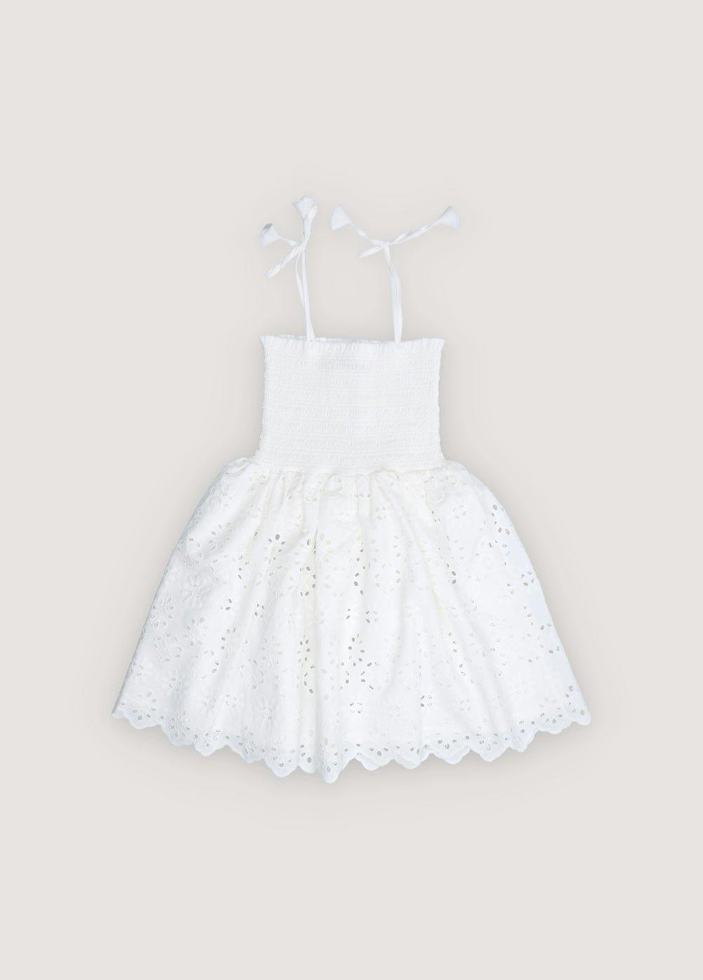 Sakura Dress Pure Cloud