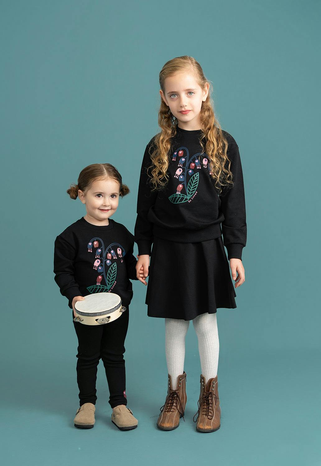 Multi Print 2Pc Set Black