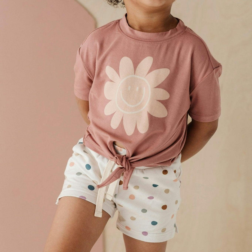 Girl's Shorts Spring Polka Dots