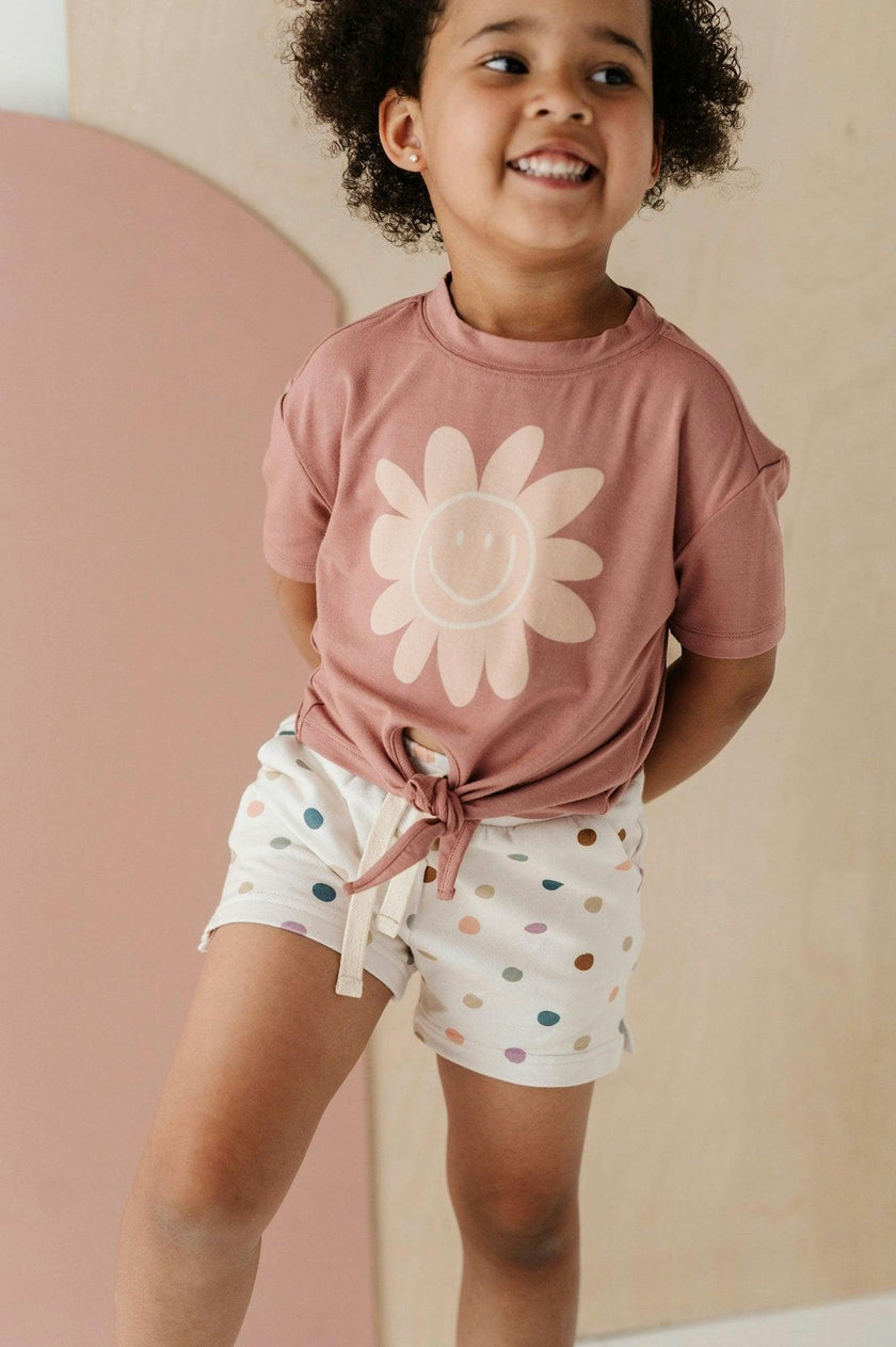 Girl's Shorts Spring Polka Dots