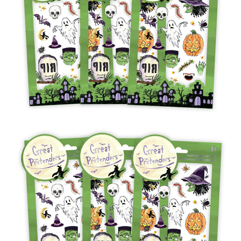 Fantastic Halloween Temporary Tattoo Bundle