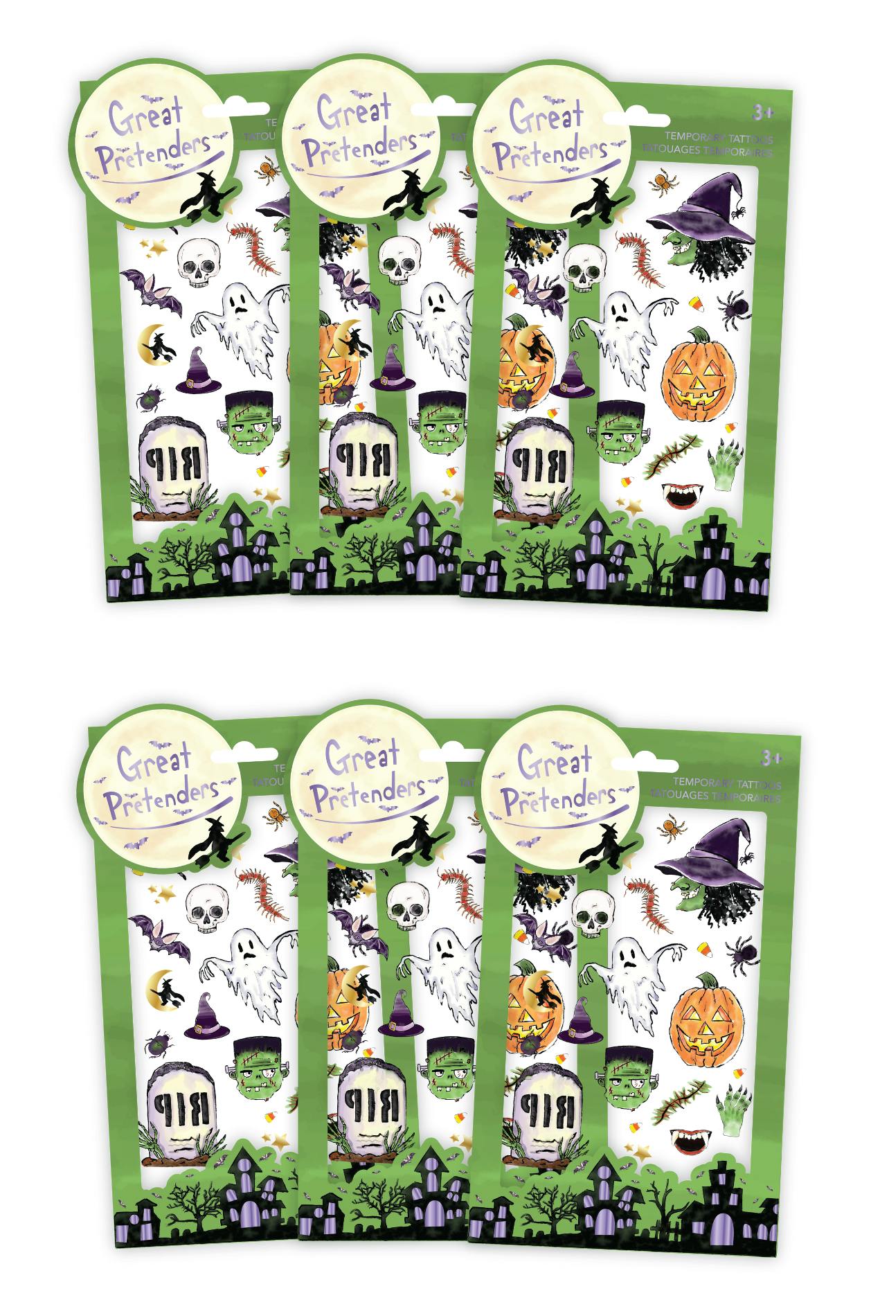 Fantastic Halloween Temporary Tattoo Bundle