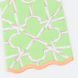 Bamboo Pattern Guest Towels