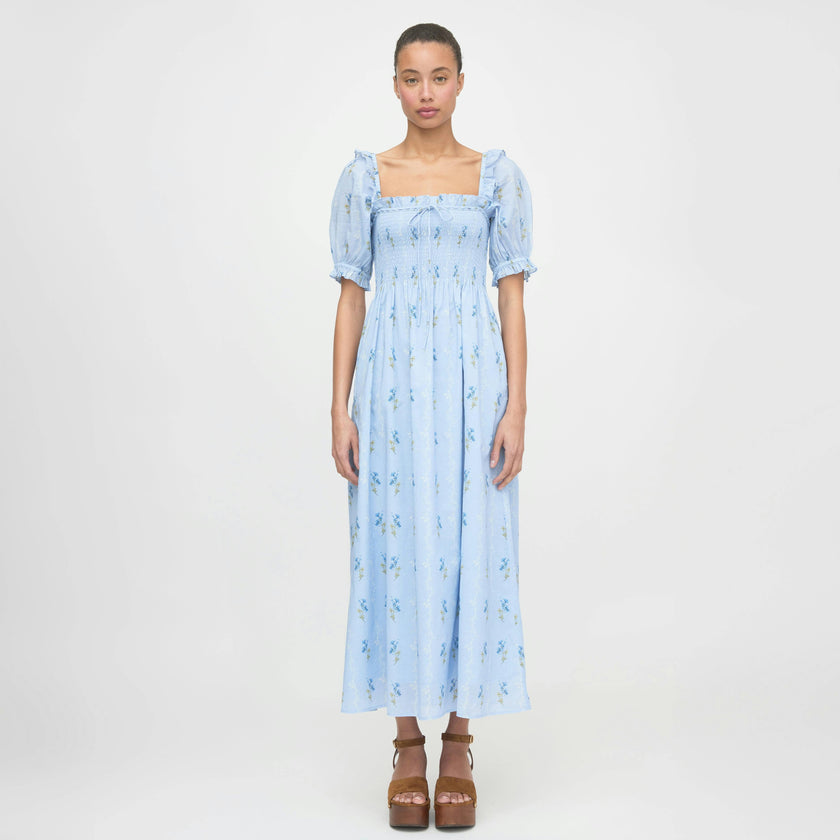 The Scarlett Nap Dress - Bluebell Waltz