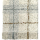 Washable Rug Tartan Blue Sage, Blue