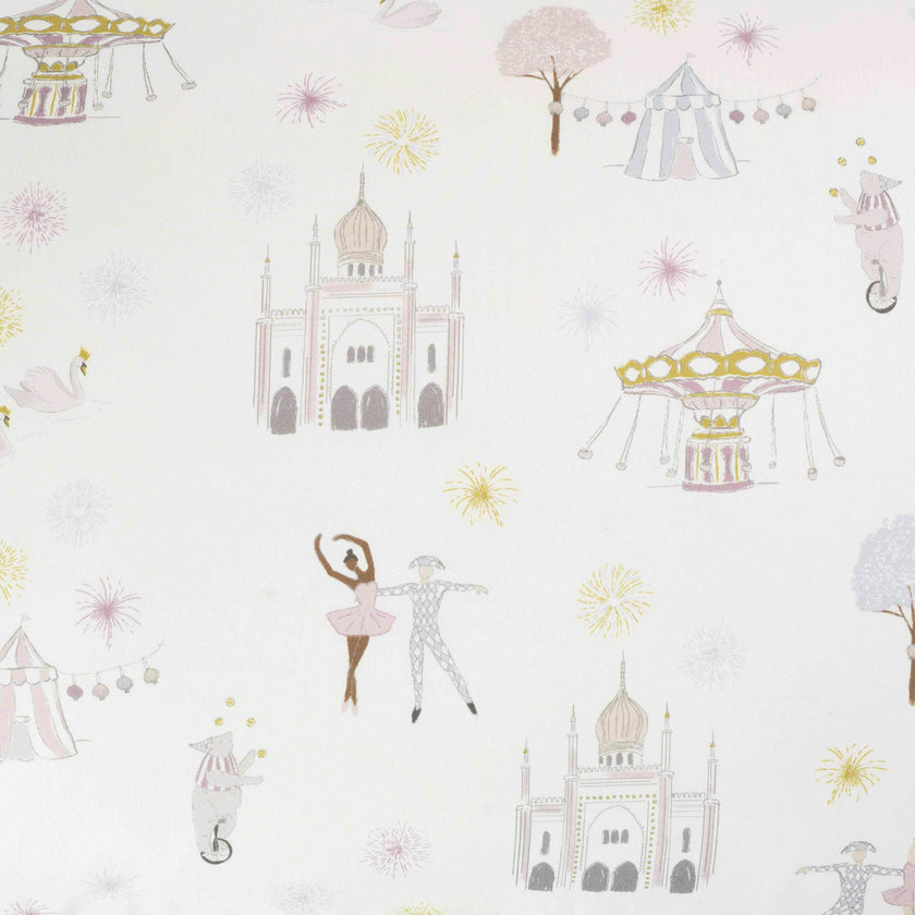 Adventures in Wonderland Crib Sheet