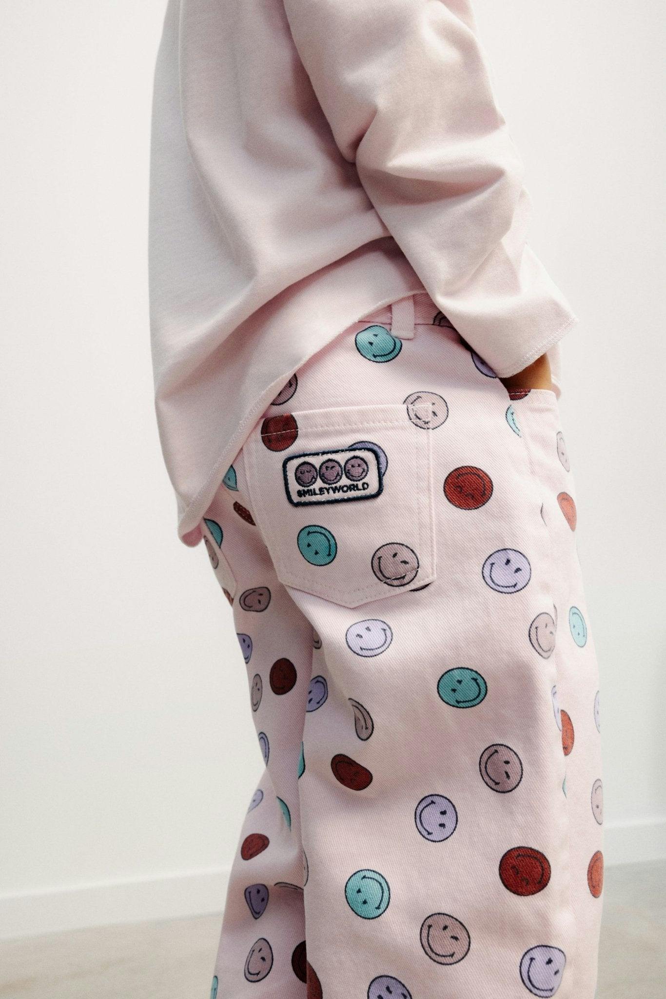 Smiley Denim Trouser