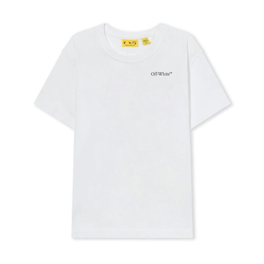 White Arrow Acrylic T-shirt