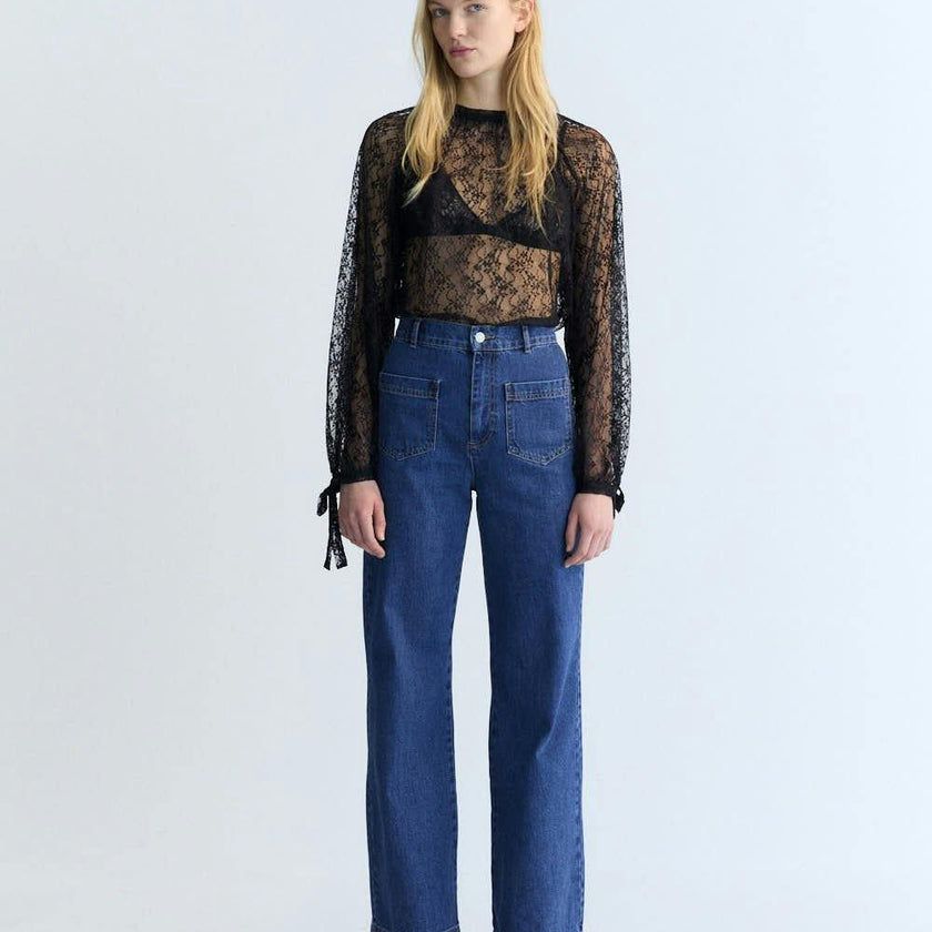 Anita Woman Blouse Eclipse Noir
