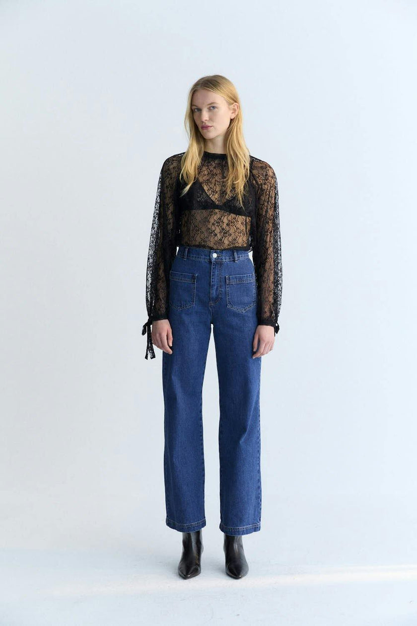 Anita Woman Blouse Eclipse Noir