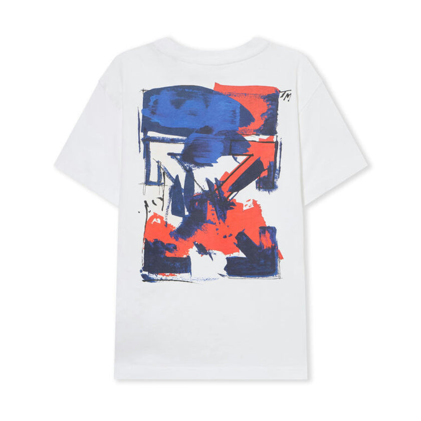 White Arrow Acrylic T-shirt