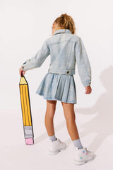 Sparkle Bows Denim Jacket
