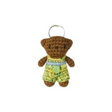 Boris in Mini Crochet Keychain