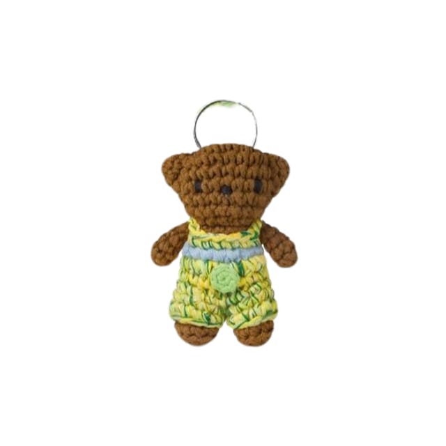 Boris in Mini Crochet Keychain