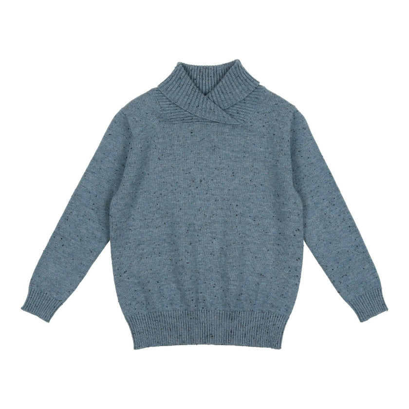 Shawl Collar Relaxed Fit Sweater