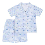 Sailors Boy Pima Cotton Short Pajama Set – Soft Two-Piece