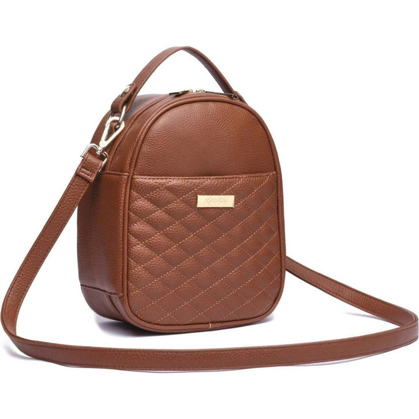 Monaco Snack Bag | Caramel Brown