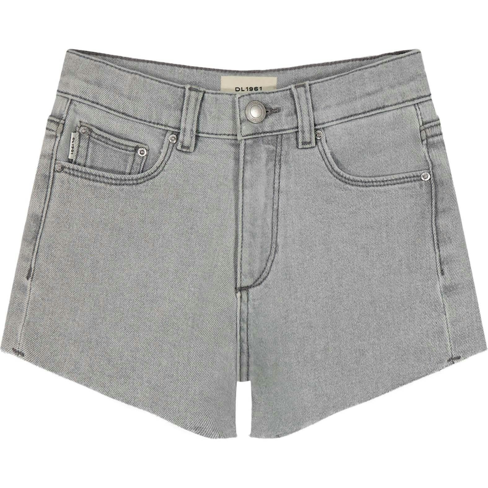 Lucy Shorts High Rise | Lt Smoke