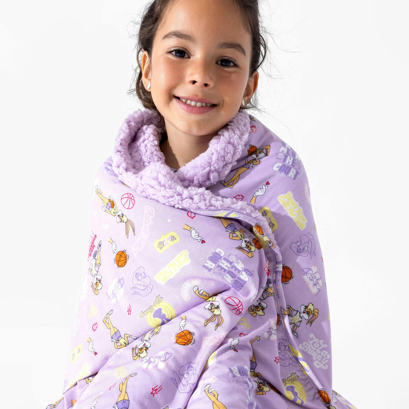 Lola Bunny Bamboo Sherpa Blanket