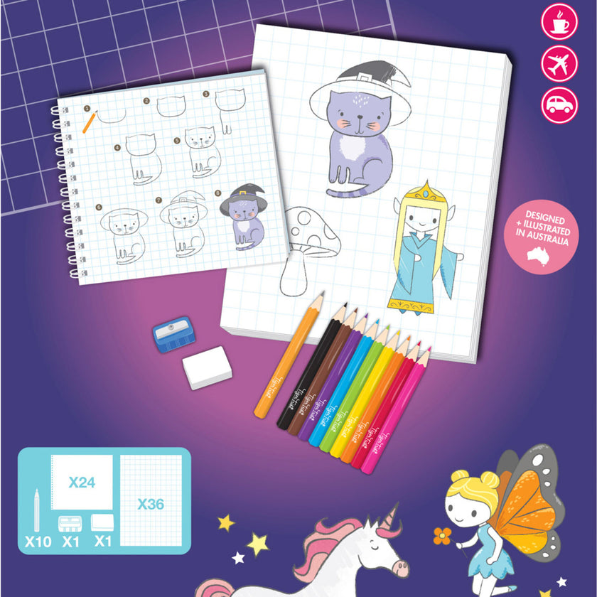 Tribe: How to Draw - Fairytale Fantasy - Creative Artistic Set