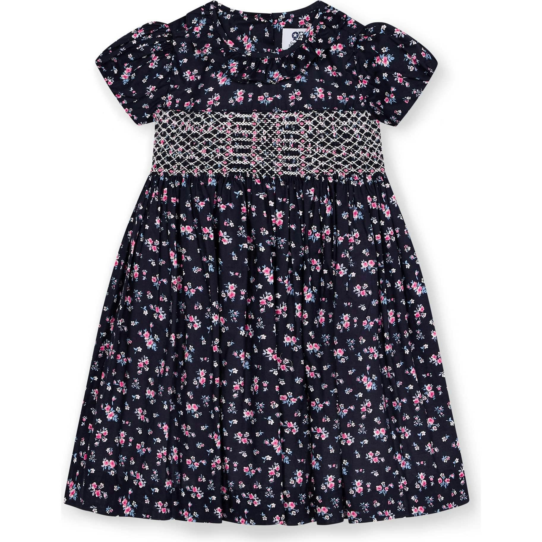 Smocked Girls Dress Mary