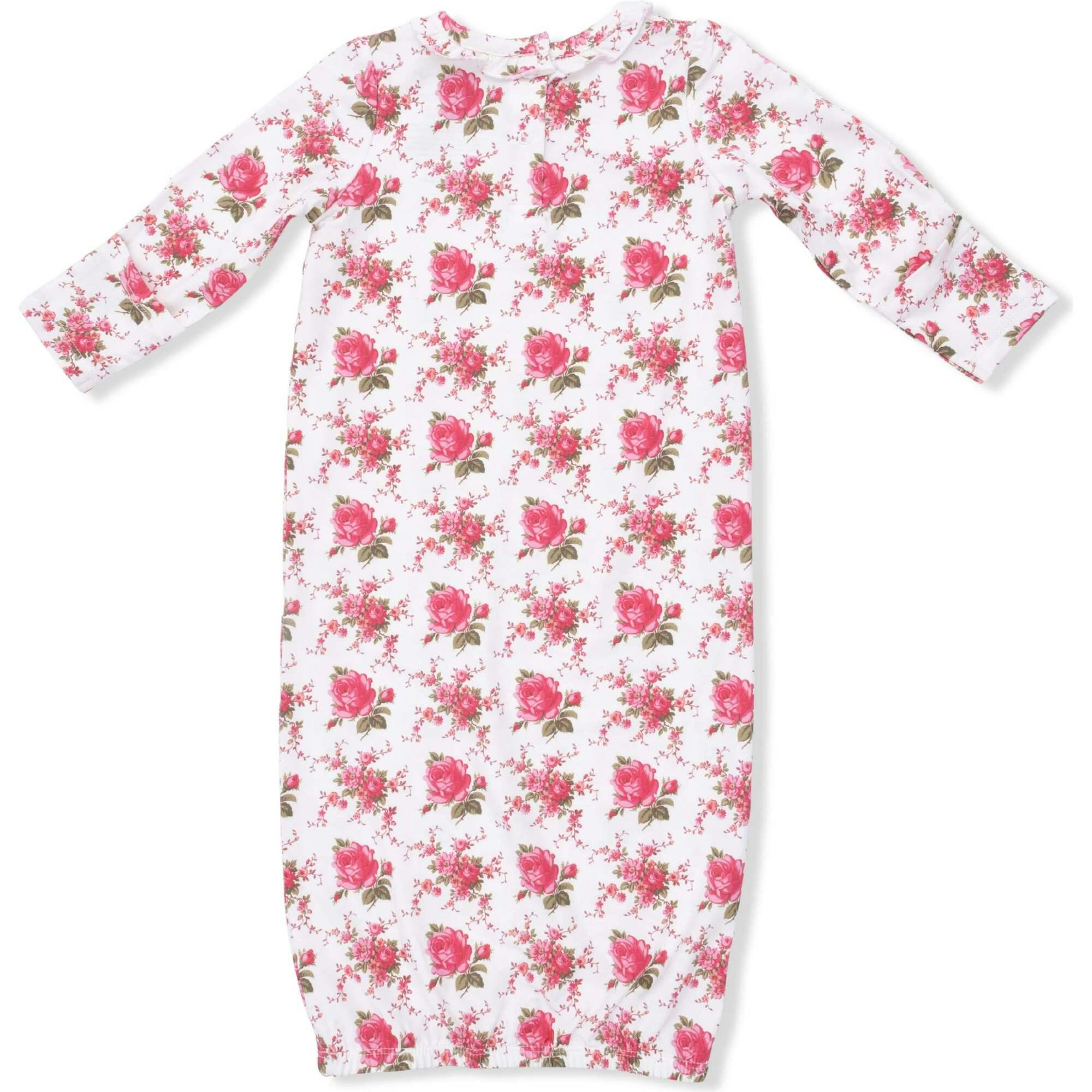 Elegant Roses - Kimono Gown & Knot Headband