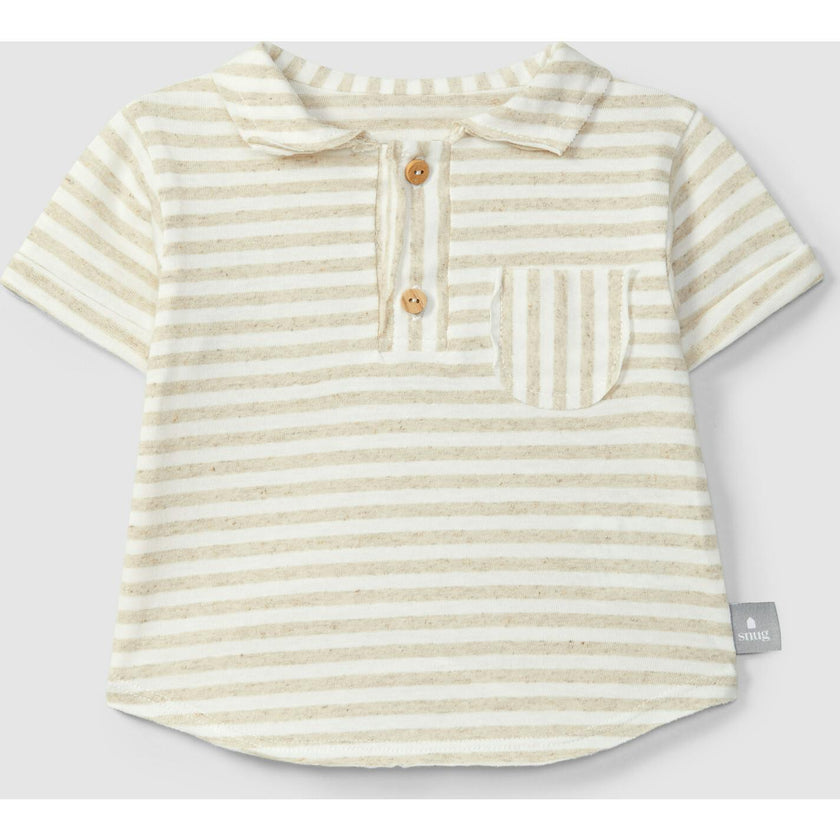 Striped Polo T-Shirt