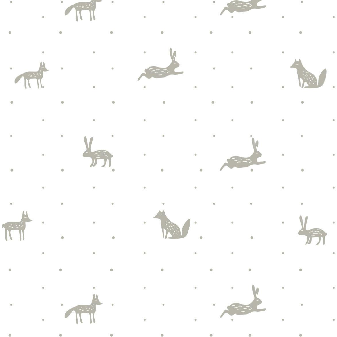 Little Gray Rabbits Pima Baby Pajama