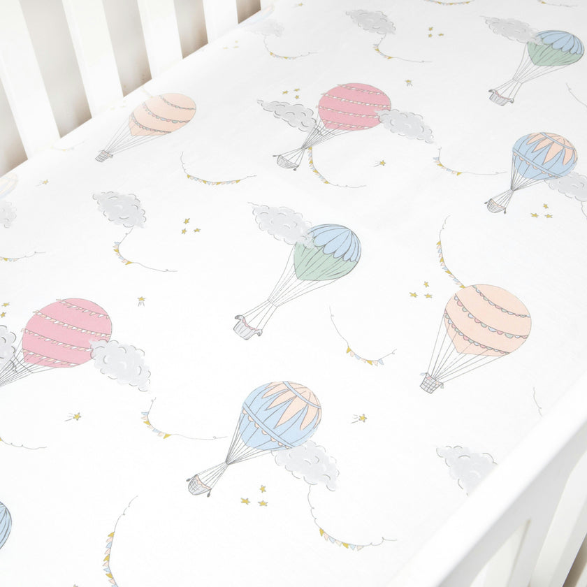 Touch The Sky Crib Sheet