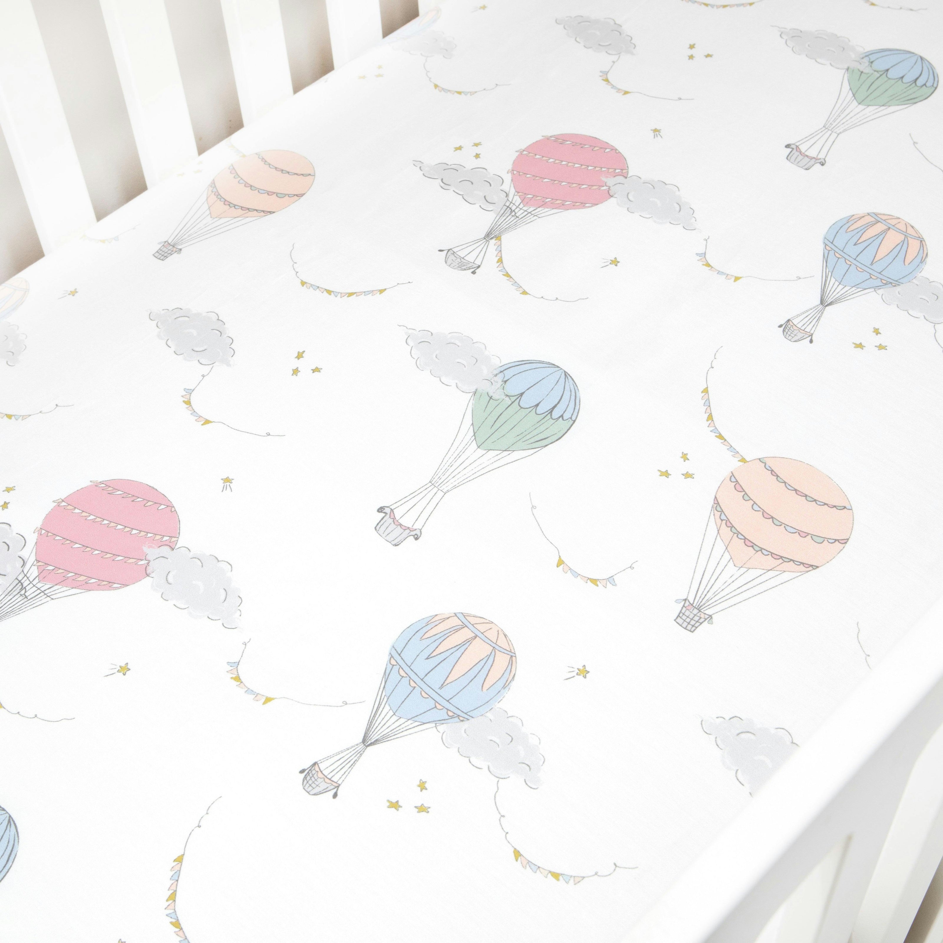 Touch The Sky Crib Sheet