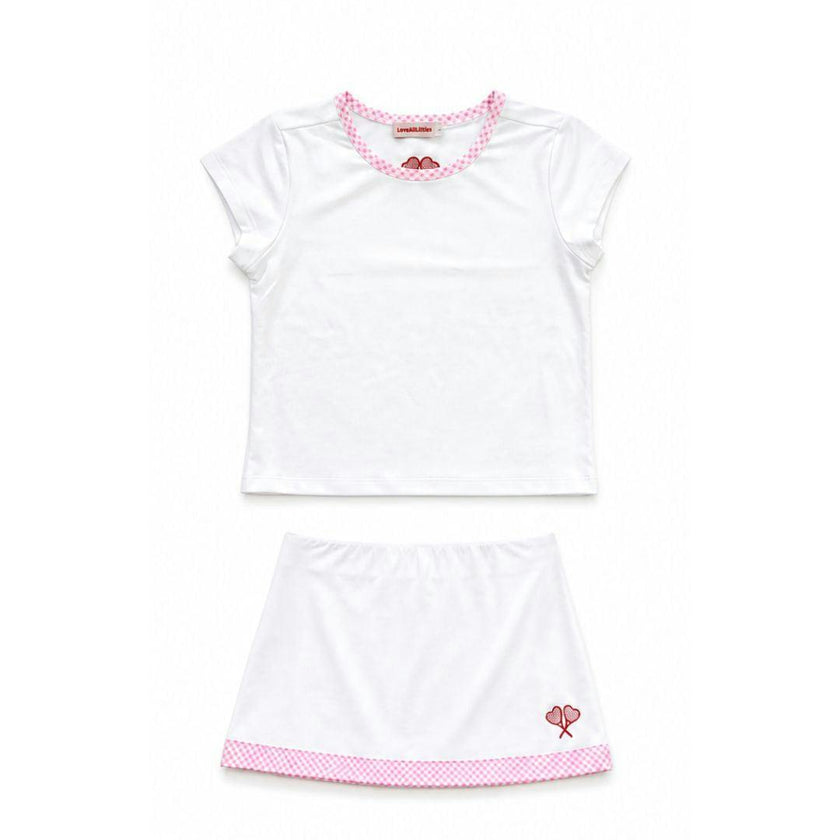 Love All Littles Scarlett Tennis Top