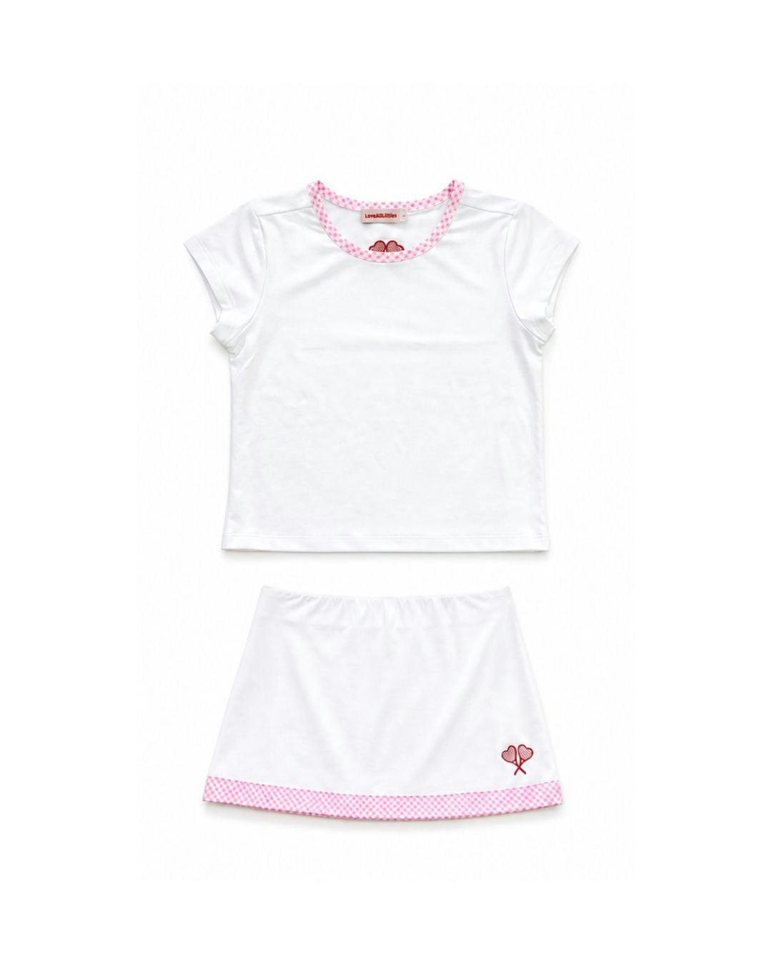 Love All Littles Scarlett Tennis Top