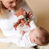 Bitzy Crinkle™ Sensory Crinkle Toy with Teether